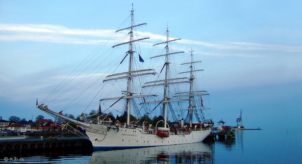 SS Christian Radich, Larvik Havn