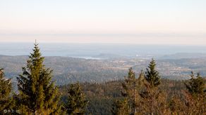 Utsikt fra Skibergfjellet.