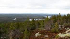 Utsikt fra Vestfjellet.